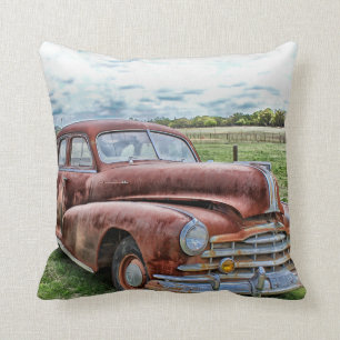 Rusty Old Classic Car  Automobile Kussen
