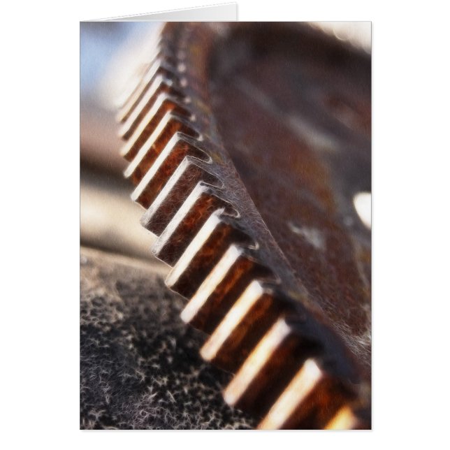 Rusty Old Cog Wheel (Voorkant)