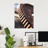 Rusty Old Cog Wheel Poster (Thuiskantoor)