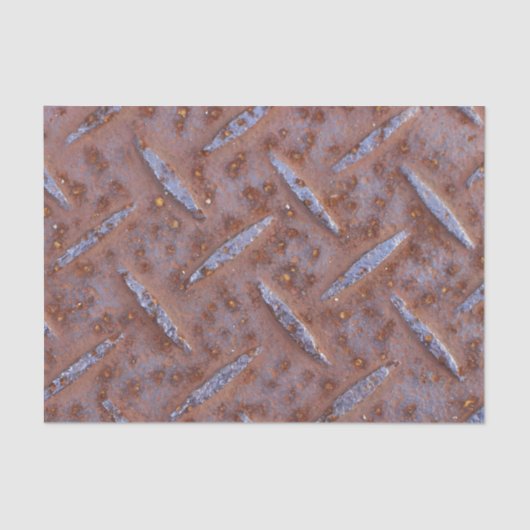 Rusty Old Metal Texture Tissuepapier (Voorkant)