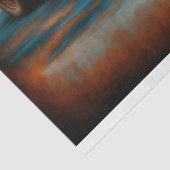 Rusty old, want post-apocallyptic Tissue paper Tissuepapier (Detail)