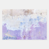 Rusty Paarse Paint Waterverf Inpakpapier Vel (Voorkant 3)