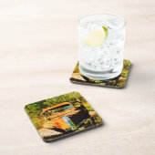 Rusty  Pick Up Truck Abstract Onderzetter (Rechterzijde)