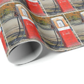 Rusty-pomp voor Retro Cadeaupapier (Rol Hoek)