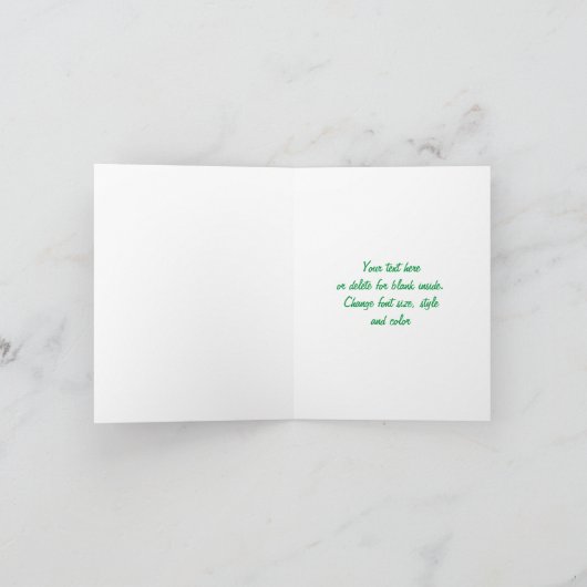 Rusty Rabbit Flower Garden Hartelijk dank Bedankkaart (Binnen)