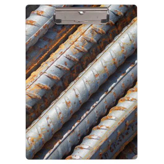 Rusty Rebar Clipboard Klembord (Voorkant)