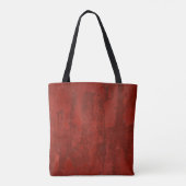 Rusty Red canvas tas (Achterkant)