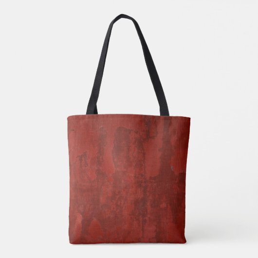 Rusty Red canvas tas (Achterkant)