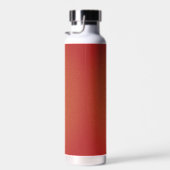 Rusty Red Glitter RVS Fles (Rechts)
