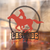 Rusty Red, laatste ride voor de bruid Raamsticker (Vel 2)