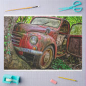 Rusty Red Truck  20x30-decoupage Tissuepapier (Craft)