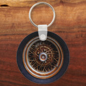 Rusty Roadmaster Tire Sleutelhanger (Achterkant)