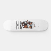 Rusty Robot: Overwerkt en Onderbelast Skateboard (Horizontaal)