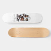 Rusty Robot: Overwerkt en Onderbelast Skateboard (Horizontaal)