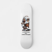 Rusty Robot: Overwerkt en Onderbelast Skateboard (Voorkant)