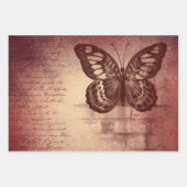 Rusty Roos Butterfly Inpakpapier Vel (Voorkant)