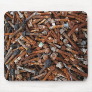 Rusty Screws Mousepad Muismat