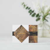 Rusty Sheet Visitekaartje (Staand voorkant)