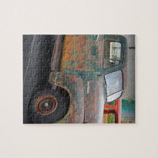 Rusty Short Bed Legpuzzel (Horizontaal)