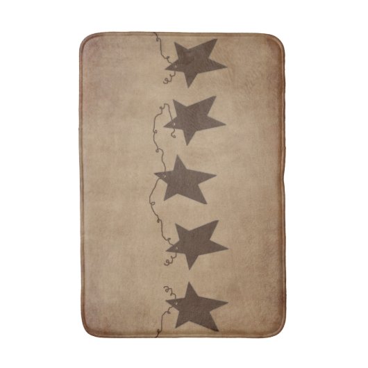 Rusty Stars Bath Mat (Voorkant Verticaal)