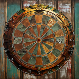 Rusty Steampunk Dartboard Dartbord
