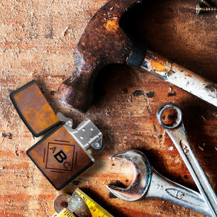 Rusty Steel Monogram