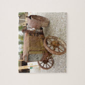 Rusty tractor puzzel legpuzzel (Verticaal)