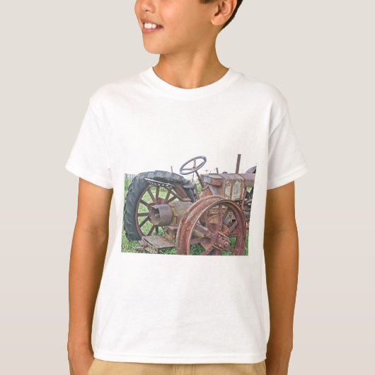 Rusty Tractor T-shirt (Voorkant)