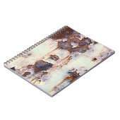 Rusty Trein Wagon Peeling Paint Notitieboek (Linkerzijde)