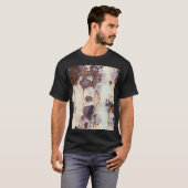 Rusty Trein Wagon Peeling Paint T-shirt (Voorkant volledig)