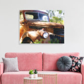 Rusty Truck Canvas Afdruk (Insitu (Woonkamer))