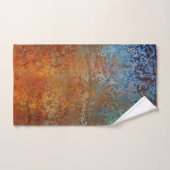 Rusty, Verdigris, Grunge Steampunk (Serviette à main)