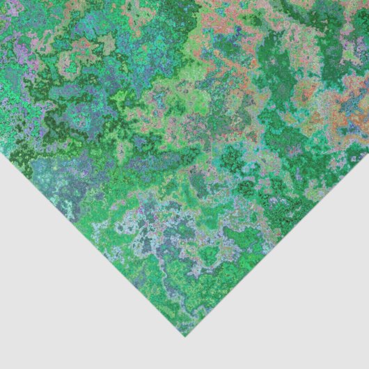 Rusty, Verdigris, Grunge Steampunk Tissuepapier (Detail)