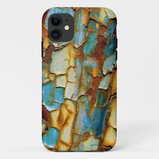 Rusty verf iPhone 5 hoesje (Achterkant)