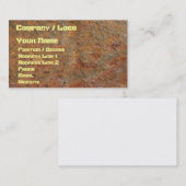 Rusty Visitekaartje (Voorkant / Achterkant)