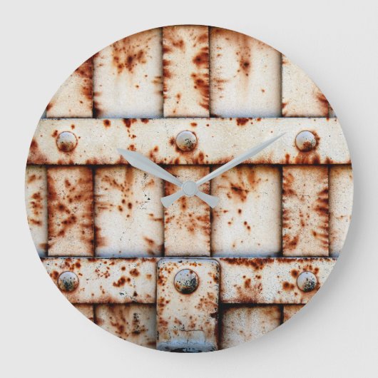 Rusty Wall Grote Klok (Voorkant)