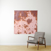 Rusty Zinc Whispers: texturen Wandkleed (In situ)