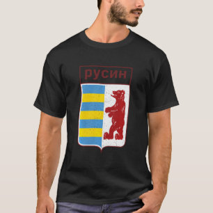 Rusyn Carpatho Slavische etnische Karpaten Diaspor T-shirt