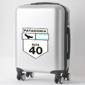 Ruta 40 op maat gesneden vinyl Sticker (Koffer)