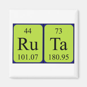 Ruta periodiek table name magnet magneet