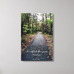 Ruth 1:16 canvas afdruk