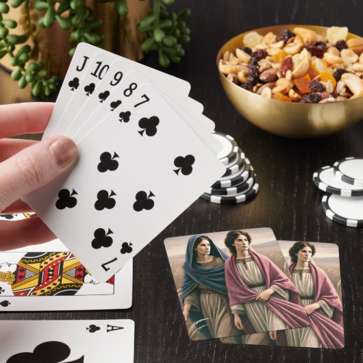 Ruth 1 Hand in hand reis Pokerkaarten (Insitu)