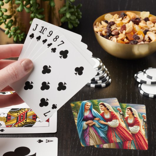 Ruth 1 Reis naar een nieuw begin Pokerkaarten (Insitu)