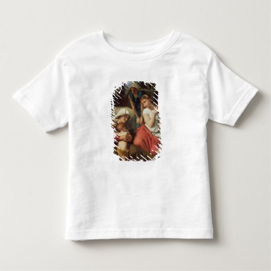 Ruth and Naomi, 1859 (olie op canvas) Kinder Shirts (Voorkant)