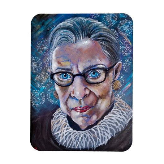 Ruth Bader Ginsberg RBG magnet Magneet (Verticaal)