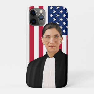 Ruth Bader Ginsburg Amerikaanse vlag iPhone 11 Pro Hoesje