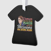 Ruth Bader Ginsburg avocate féministe Juge (devant)