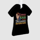 Ruth Bader Ginsburg avocate féministe Juge (devant)