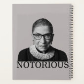 Ruth Bader Ginsburg beroemd Planner (Achterkant)