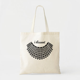 Ruth Bader Ginsburg, beruchte RBG, I Dissent RBG Tote Bag